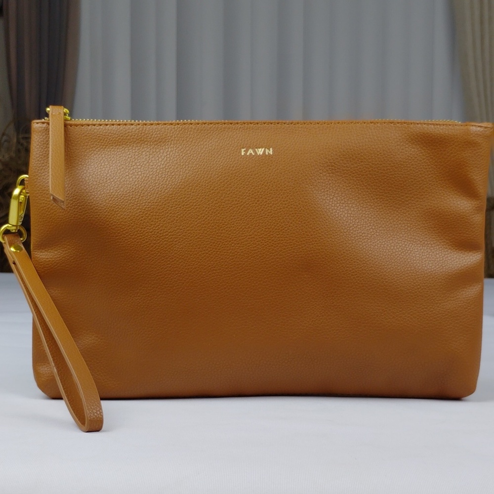 Fawn Cosmetics Wristlet Bag.